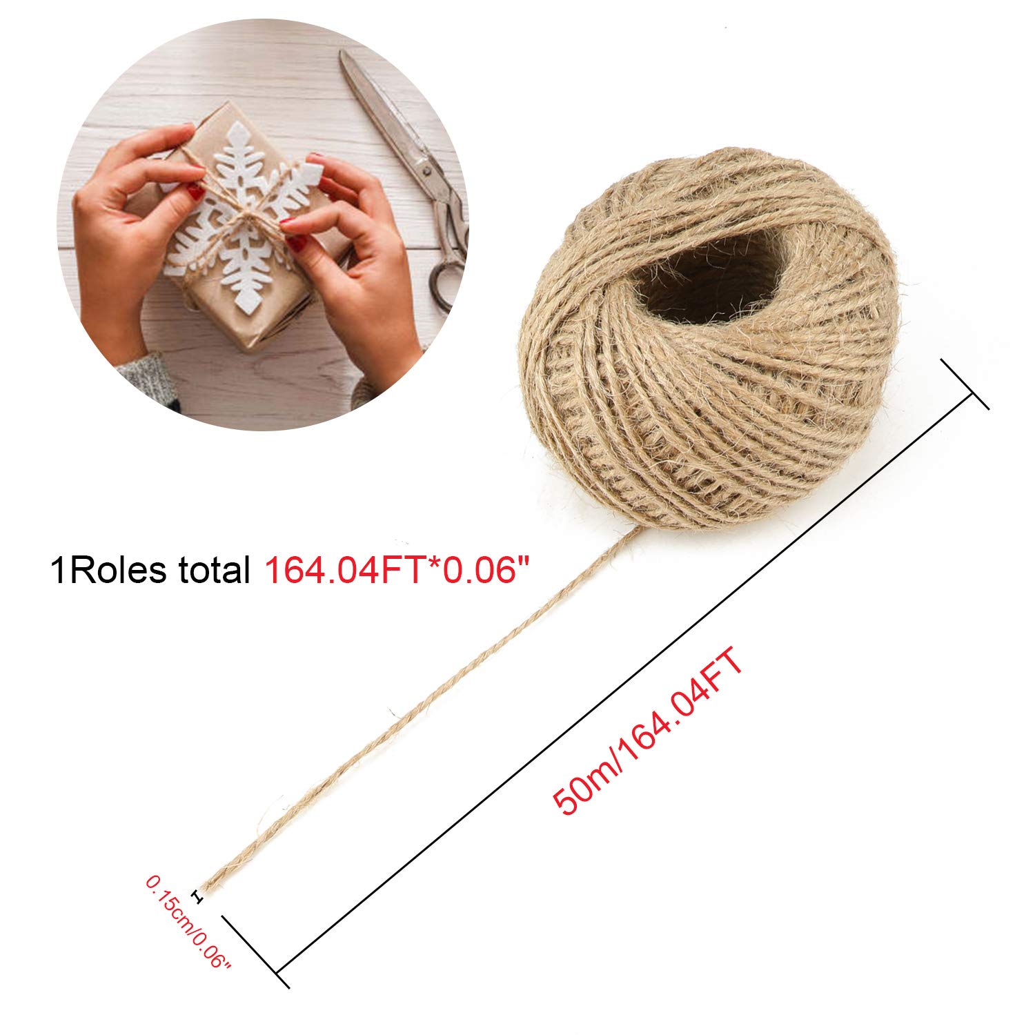 howaf-juteband-mit-spitze-wei-9-rollen-vintage-deko image 3