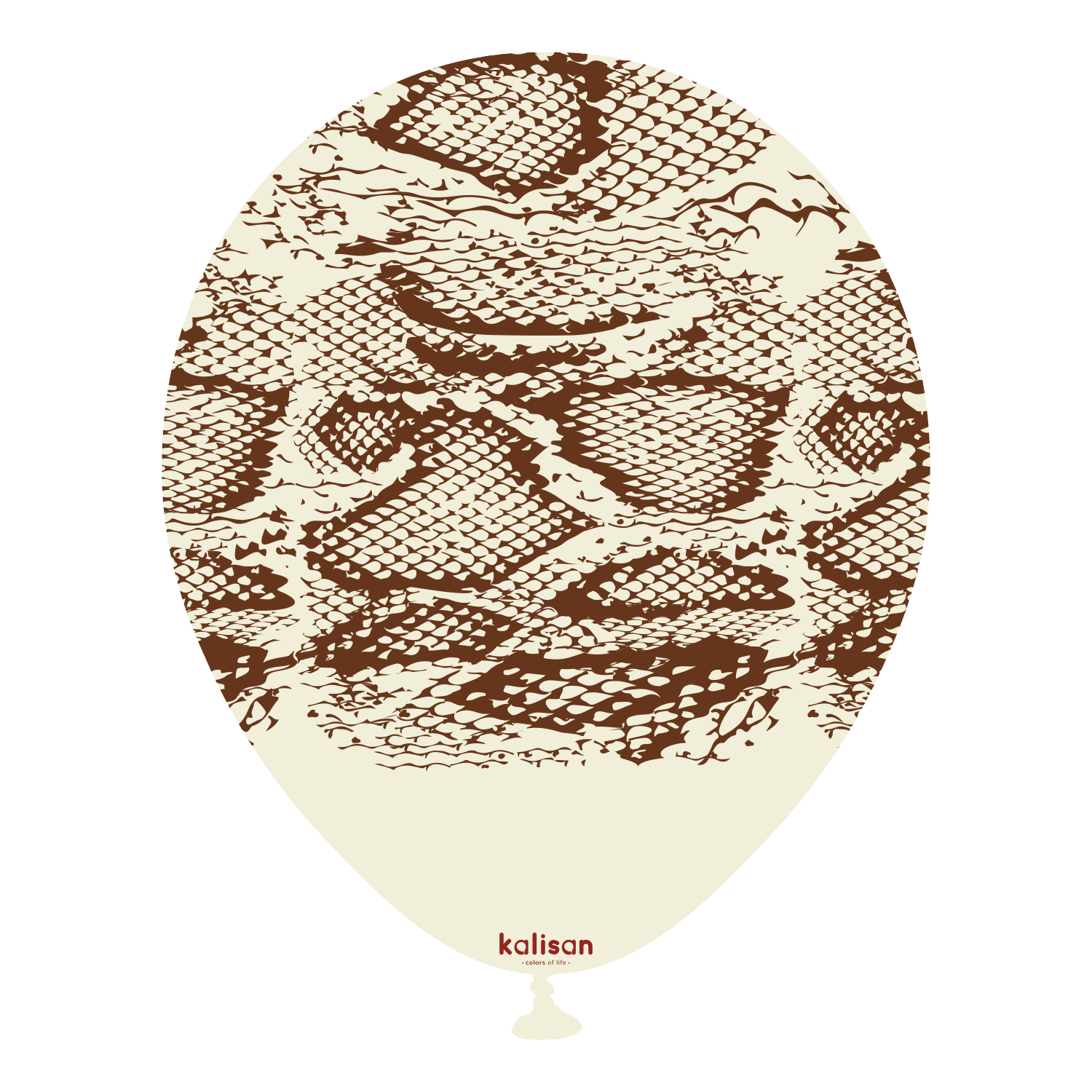 kalisan-safari-snake-white-sand-luftballons-25-st-ck image 1