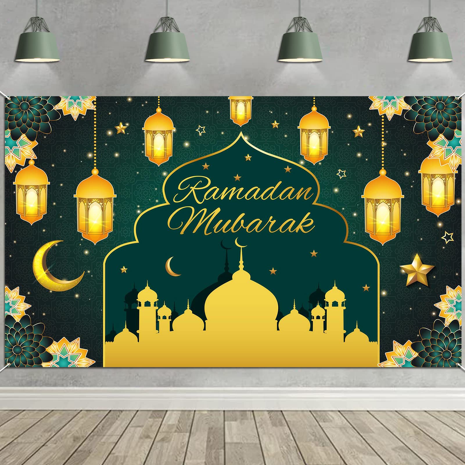 howaf-ramadan-mubarak-banner-stoff-180x110-cm-stern-mond image 1