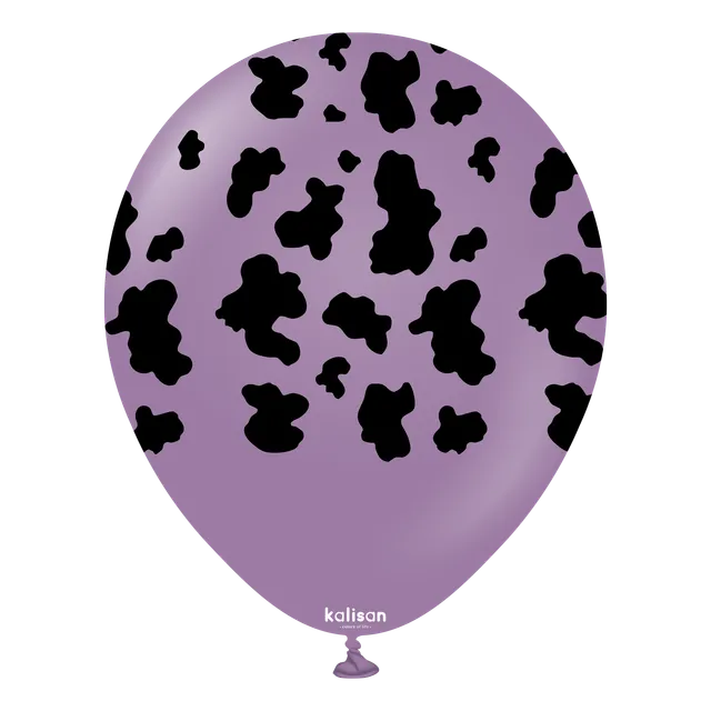 kalisan-safari-cow-luftballons-12-zoll-25-st-ck-lavender image 1