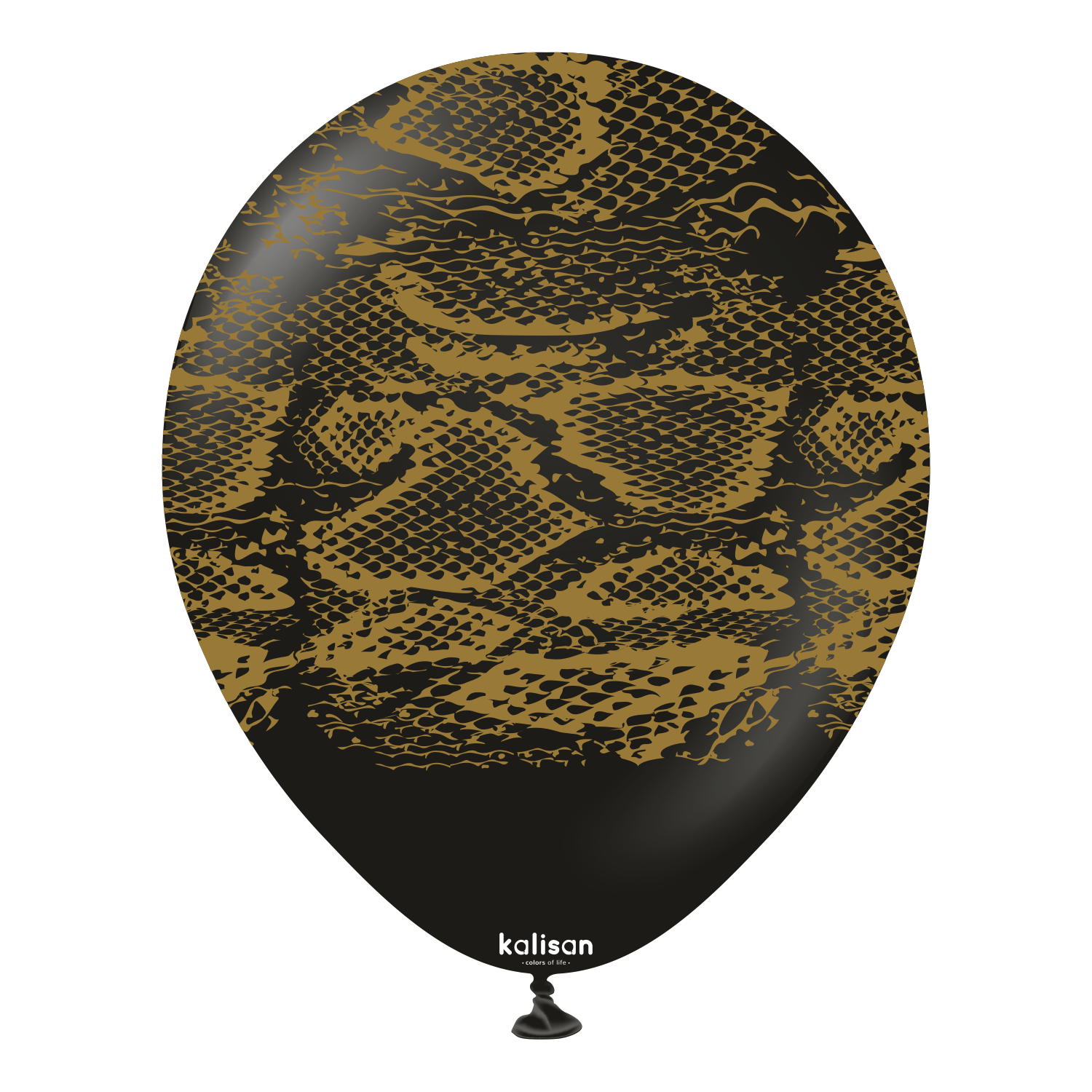 kalisan-safari-theme-snake-black-luftballons-25-st-ck-schwarz image 1