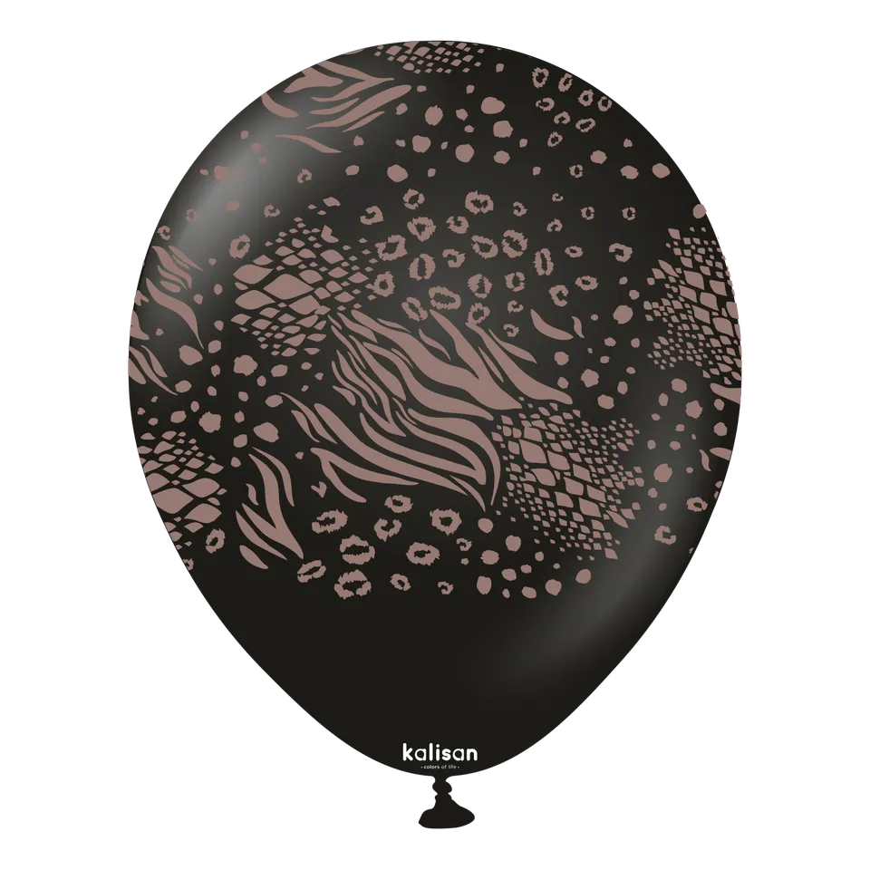 kalisan-safari-mutant-black-luftballons-12-25-stk-schwarz image 1