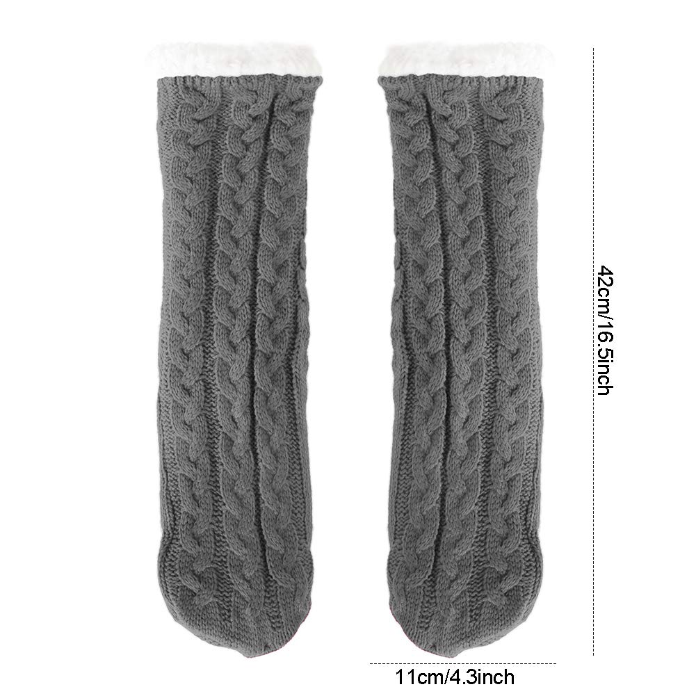 tacobear-kuschelsocken-damen-2-paar-abs-wintersocken-innenfell image 4
