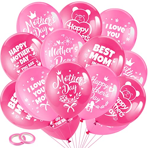 howaf-muttertag-luftballons-rosa-32er-set-happy-mothers-day image 8