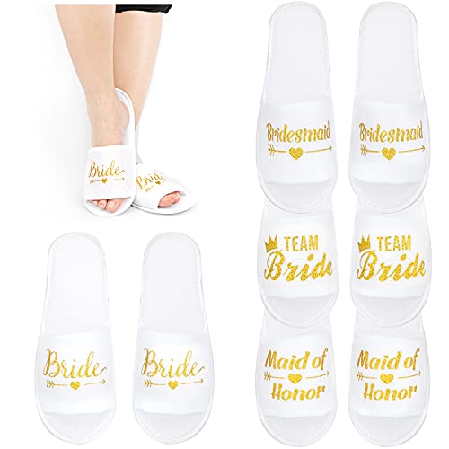 howaf-jga-spa-slipper-team-braut-hausschuhe-7-paare image 8