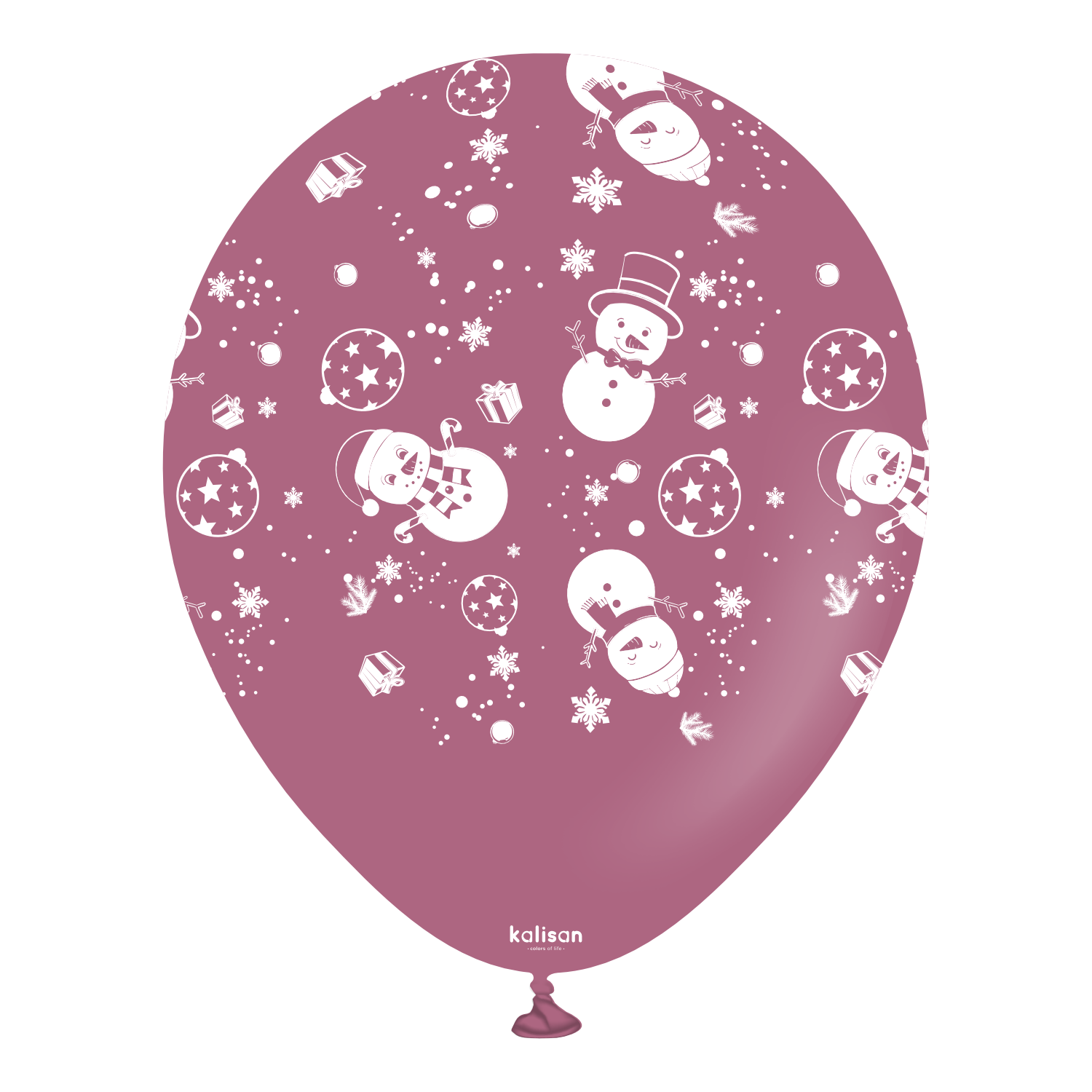 kalisan-new-year-christmas-snowman-luftballons-25-st-ck image 2