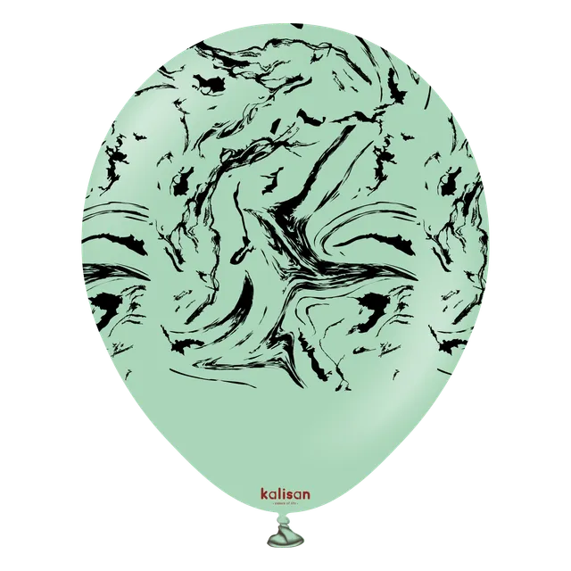 kalisan-space-nebula-macaron-green-luftballons-25-st-ck-12-zoll image 1