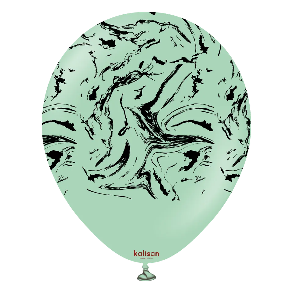 kalisan-space-nebula-macaron-green-luftballons-25-st-ck-12-zoll image 1