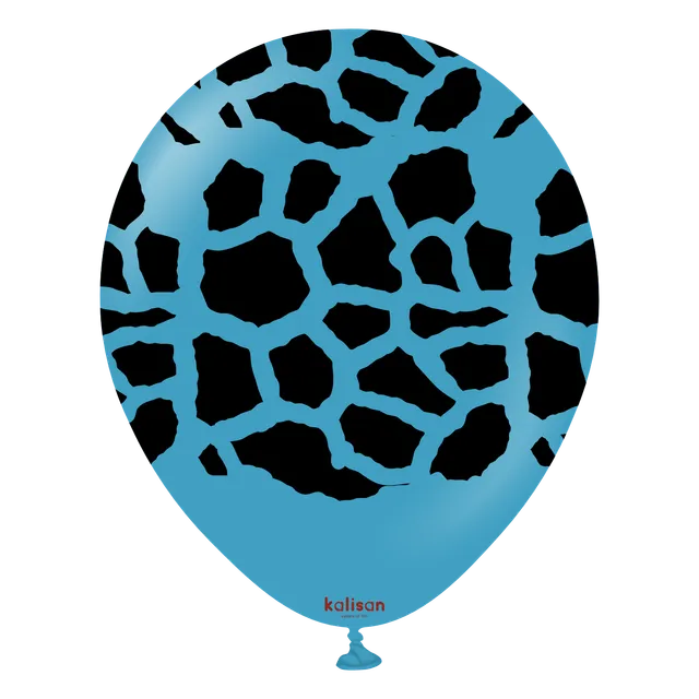 kalisan-safari-giraffe-deep-blue-luftballons-25-st-ck image 1