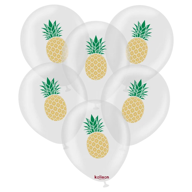 kalisan-fruits-ananas-luftballons-12-zoll-25-st-ck image 1