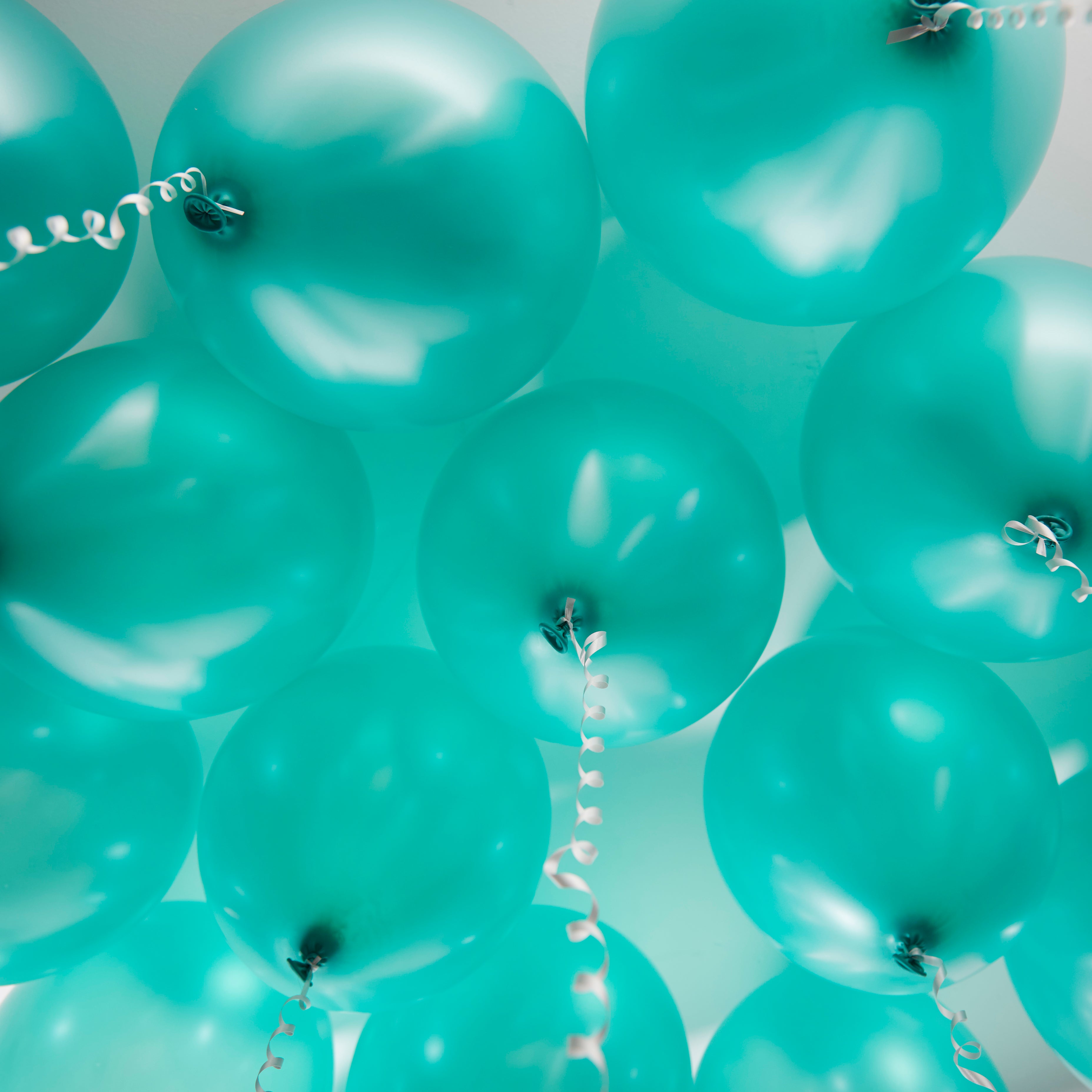 green-paw-metallic-balloons-luftballons-gr-n-25-st-ck-helium image 4