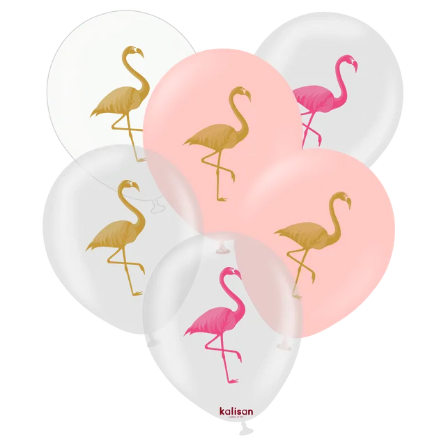 kalisan-animals-flamingo-luftballons-25-st-ck-rosa image 1