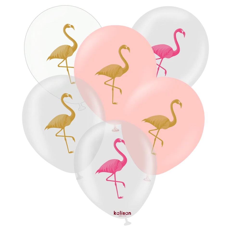kalisan-animals-flamingo-luftballons-25-st-ck-rosa image 1