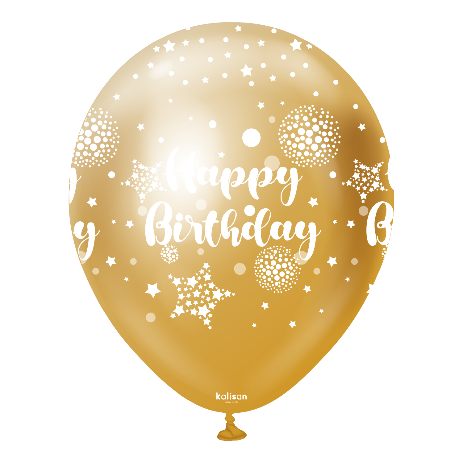 kalisan-happy-birthday-mirror-luftballons-25-stk-12-bunt image 2