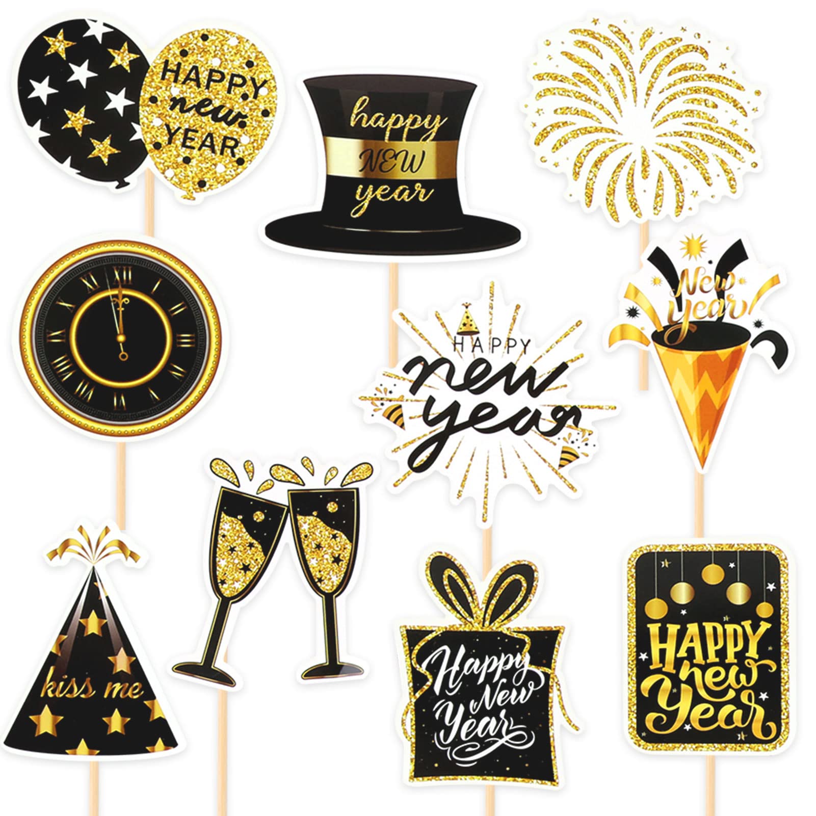 howaf-silvester-deko-2027-cupcake-topper-20-st-ck-neujahr image 3