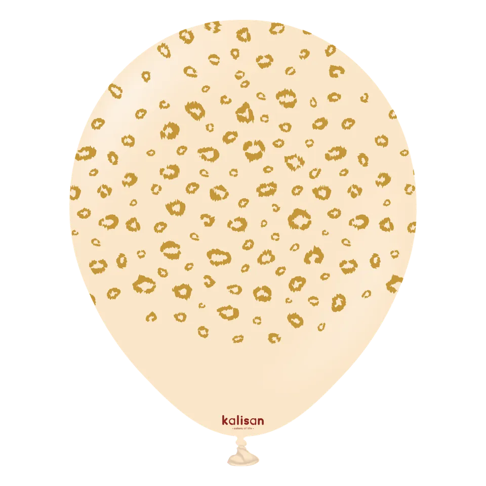 kalisan-safari-theme-leopard-blush-luftballons-25-st-ck-30cm image 1