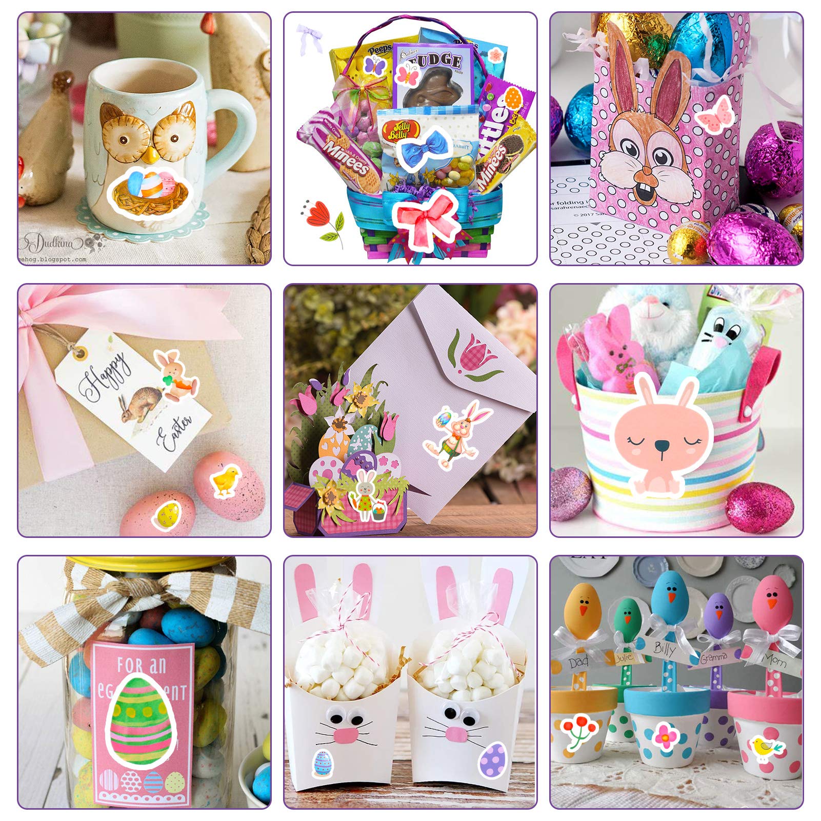 howaf-oster-aufkleber-kinder-150-st-ck-osterhase-sticker-set image 7