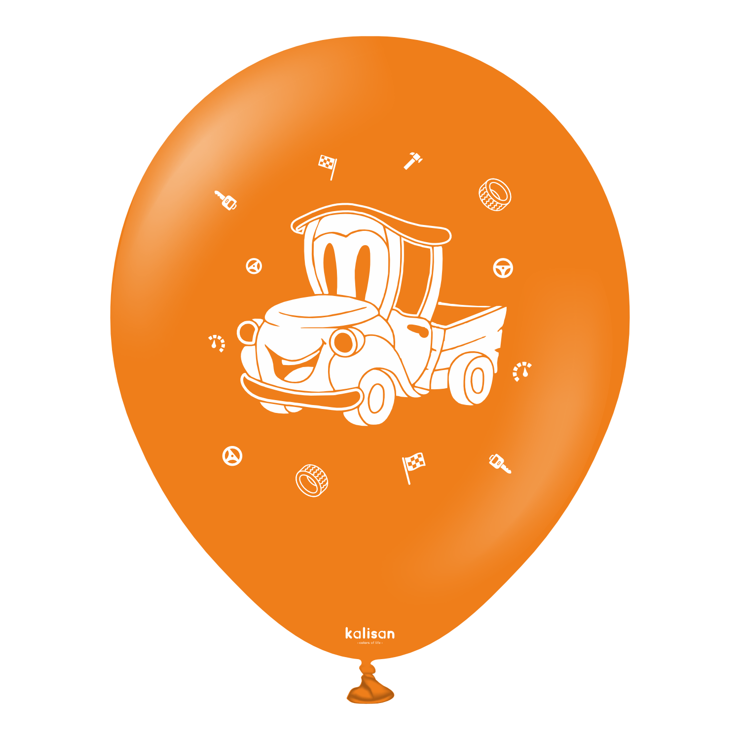 kalisan-party-theme-vehicles-luftballons-25-st-ck-bunt image 7