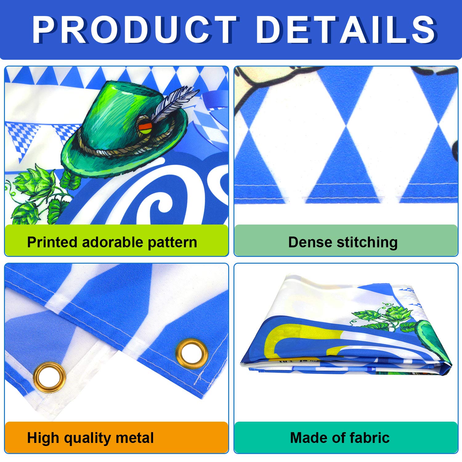 howaf-oktoberfest-banner-deko-hintergrund-178-x-95-cm-blau-wei image 3