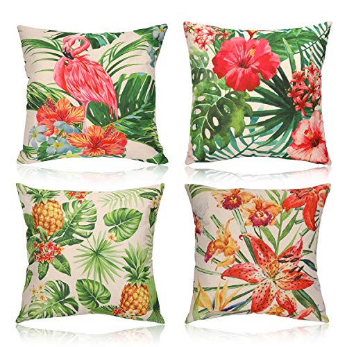 howaf-kissenbezug-45x45-tropical-hawaii-blatt-ananas image 7