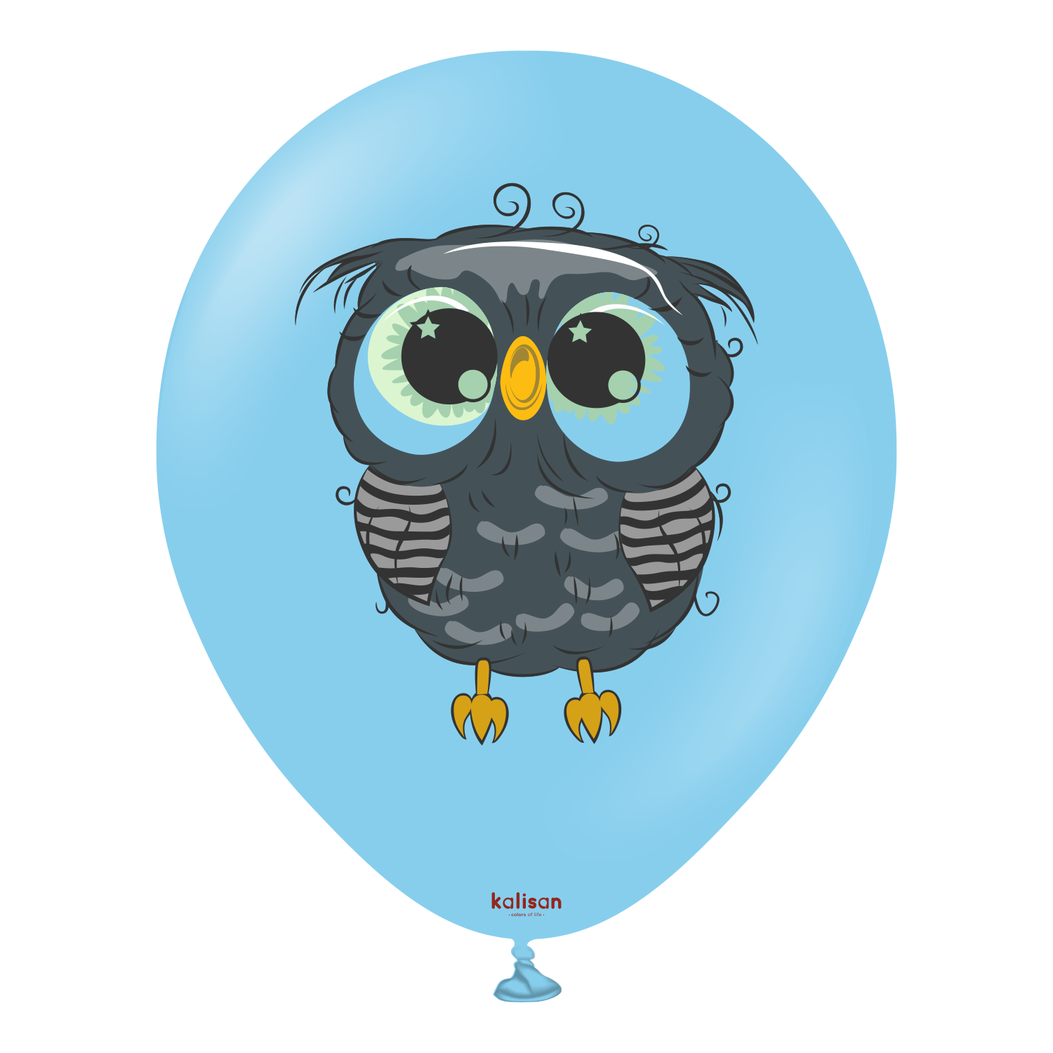kalisan-animals-owl-luftballons-25-st-ck-12-eule-pastell image 5
