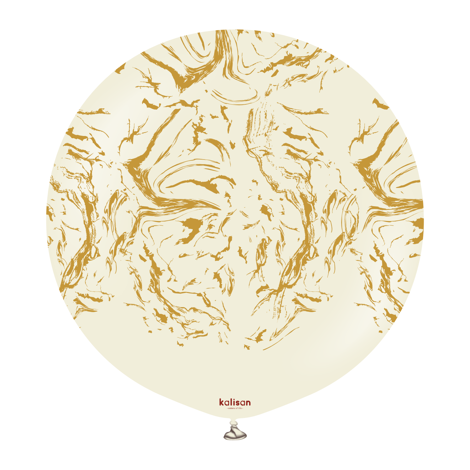 kalisan-space-nebula-white-sand-luftballons-12-zoll-25-st-ck-gold image 2