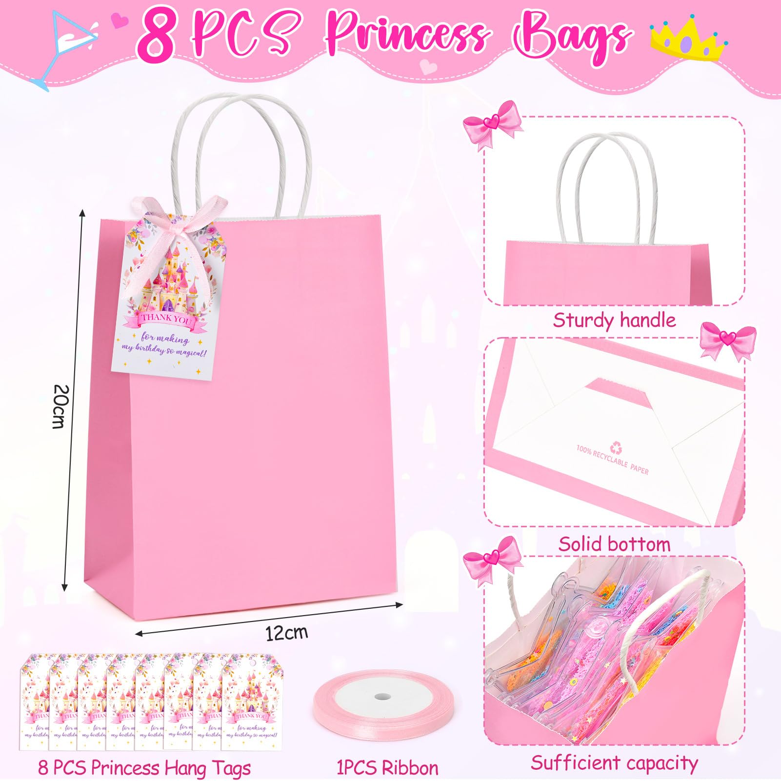 tacobear-prinzessin-mitgebsel-91-tlg-krone-t-ten-set image 4