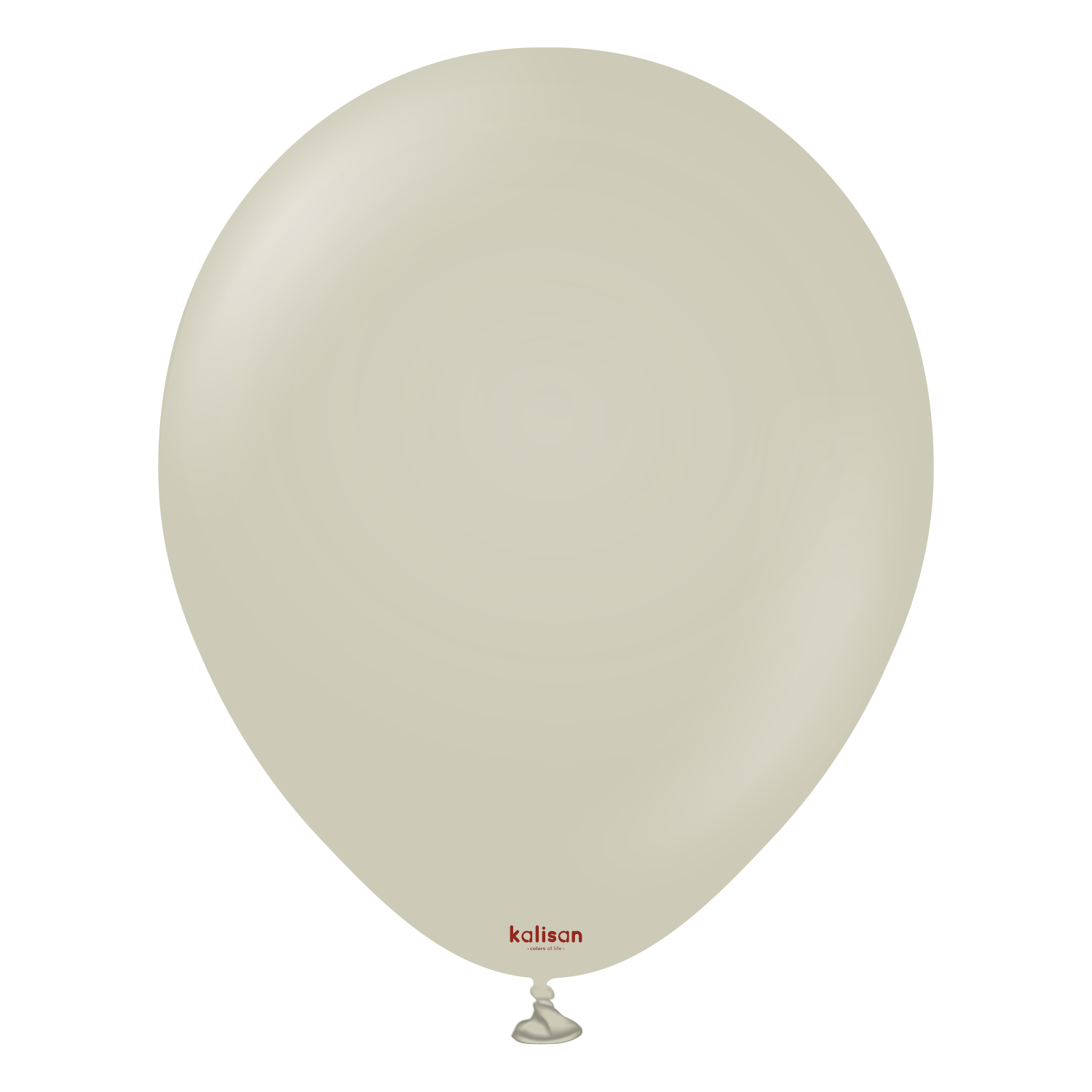 kalisan-retro-colors-stone-luftballon-12-25-st-ck-matt-grau image 1