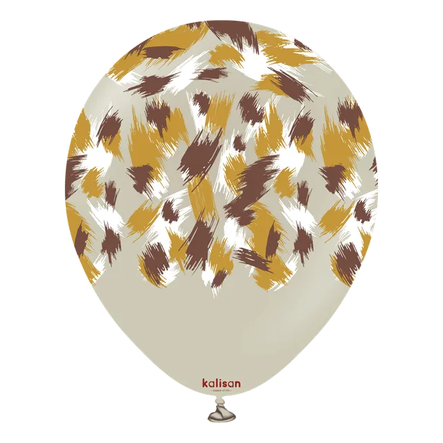 kalisan-safari-savanna-stone-luftballon-12-25-stk-beige image 1