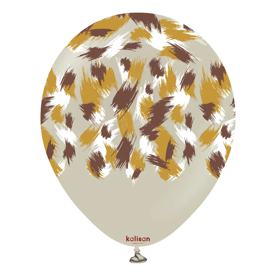 kalisan-safari-savanna-stone-luftballon-12-25-stk-beige image 1