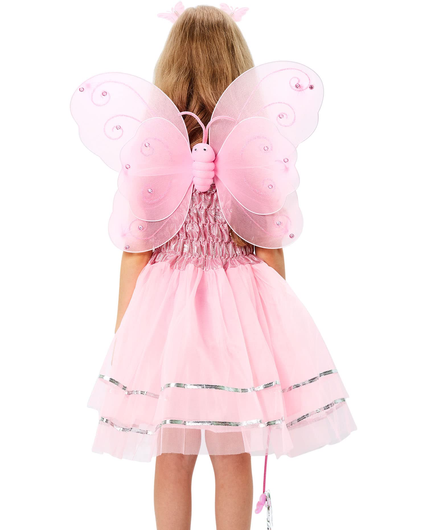 tacobear-costume-feenkost-m-kinder-5tlg-schmetterling-rosa image 7