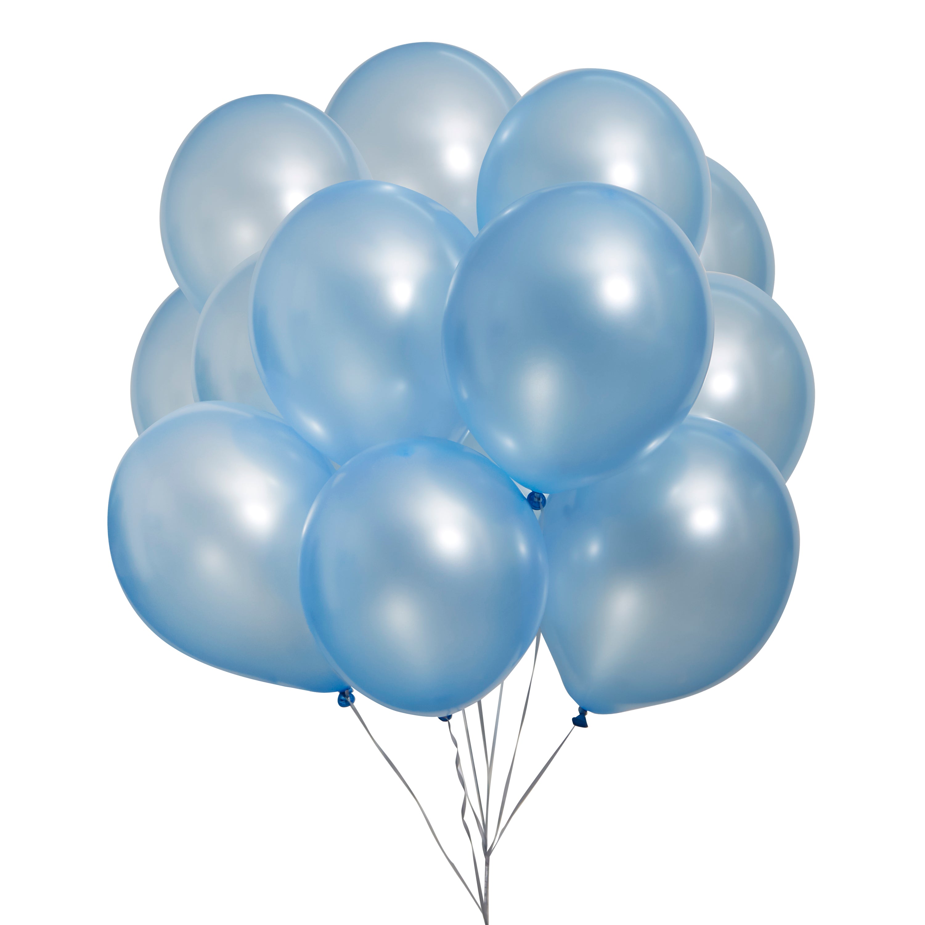 green-paw-metallic-baby-blue-ballons-25-st-ck-metallic-blau image 5