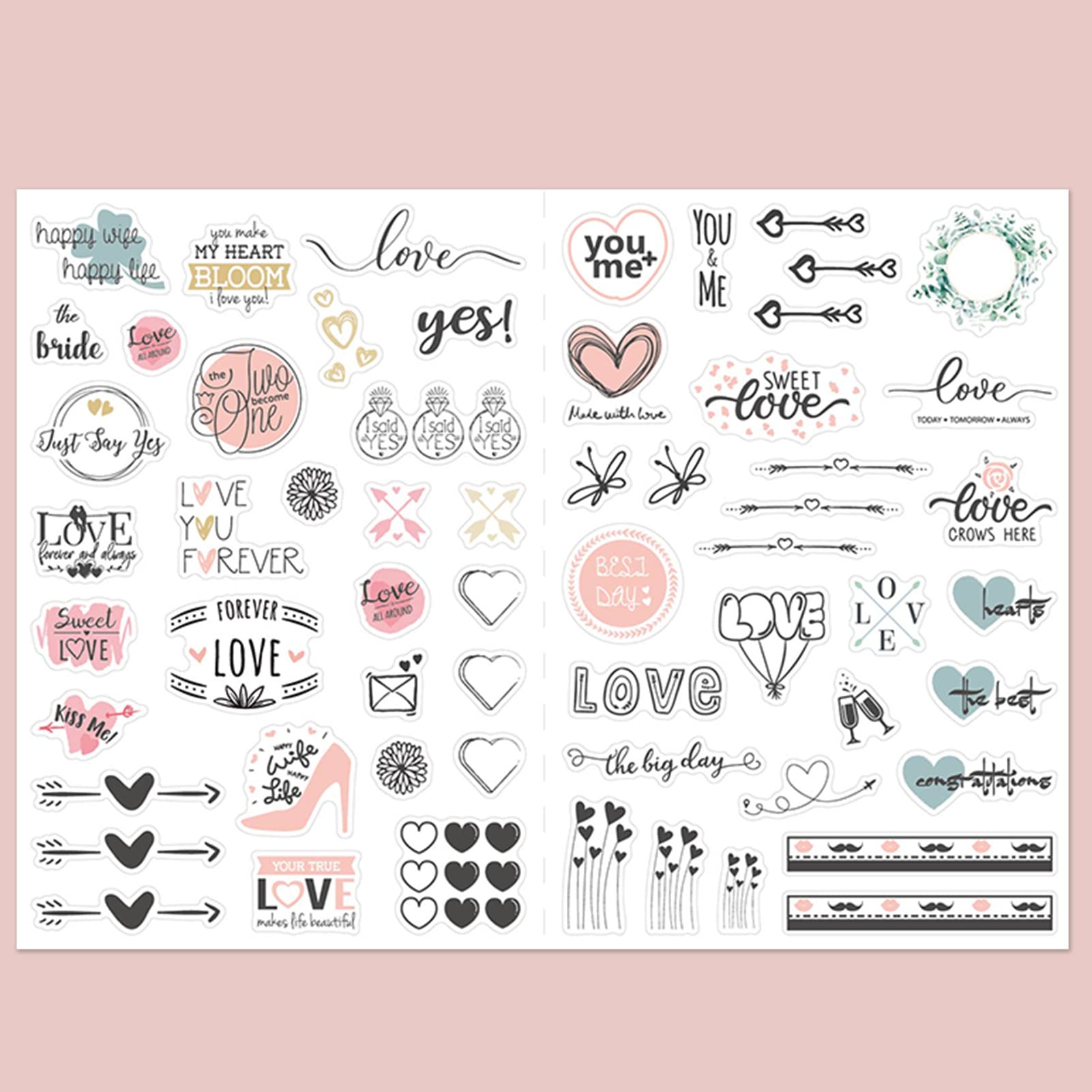 howaf-hochzeit-sticker-g-stebuch-vintage-aufkleber-4-b-gen image 5