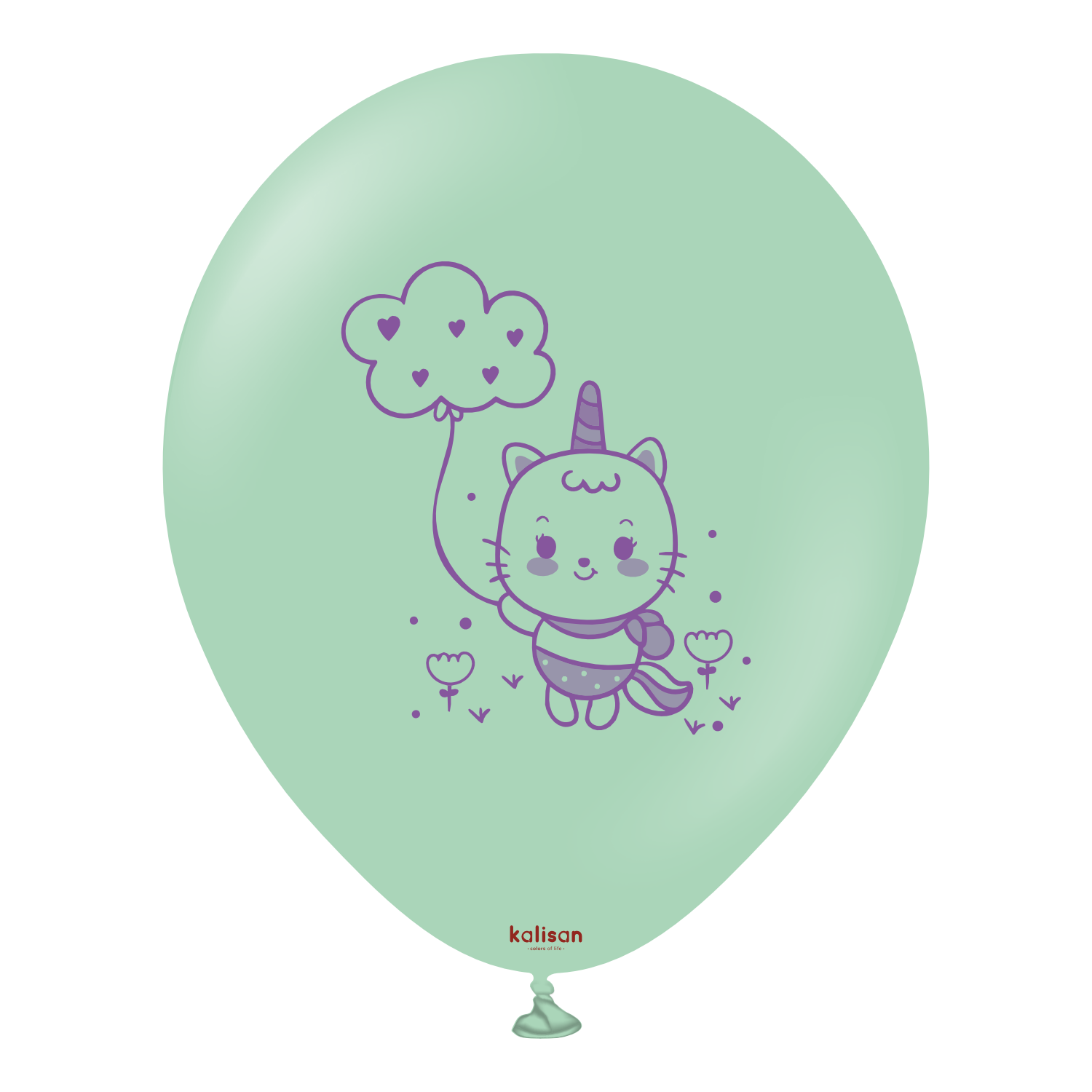 kalisan-animals-baby-unicorn-luftballons-pastell-25-st-ck image 4