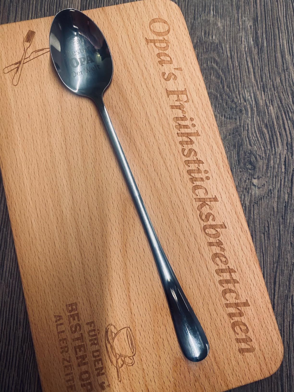Opa gerührt