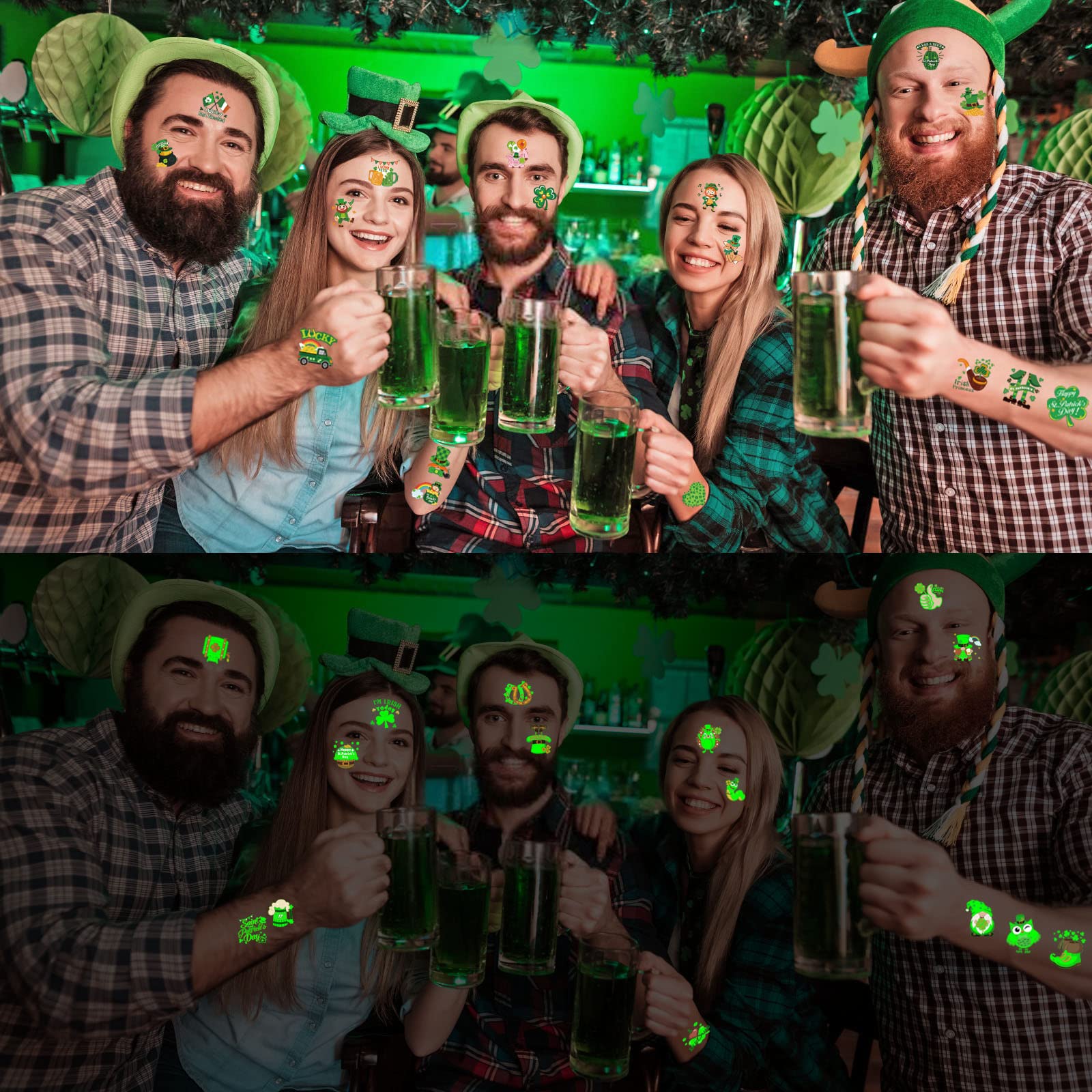 howaf-st-patricks-day-tattoos-leuchtend-96-st-ck image 6