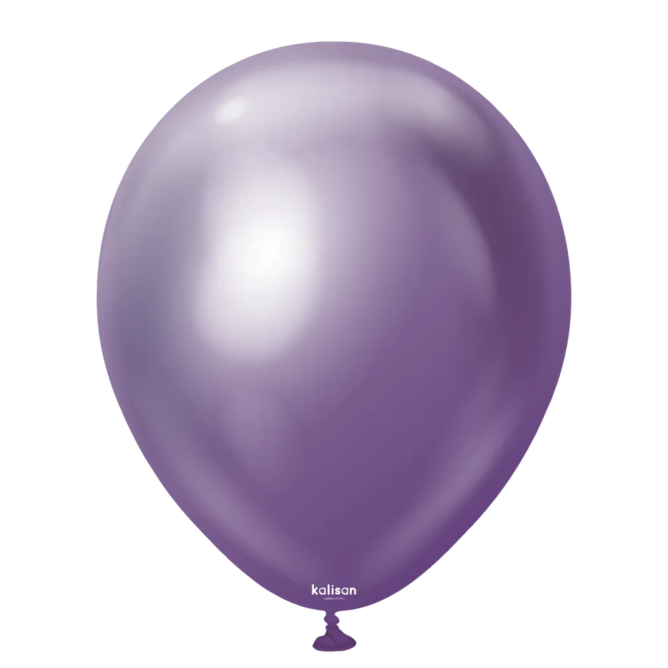 kalisan-mirror-violet-luftballons-12-25-st-ck image 1