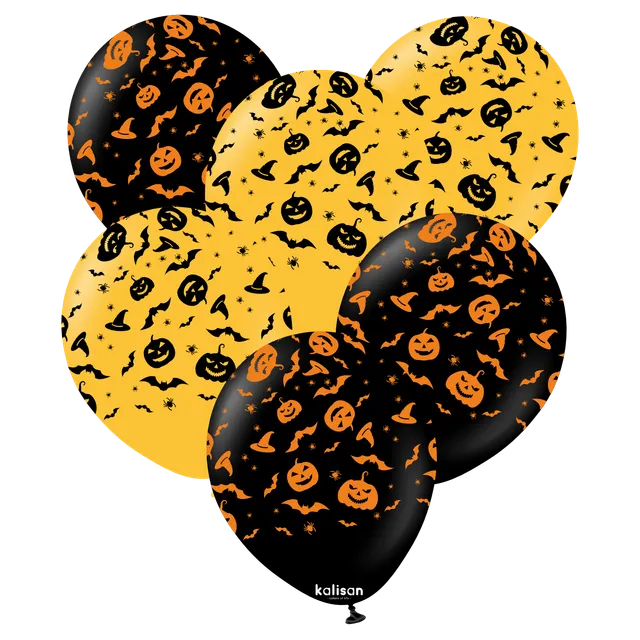 kalisan-halloween-theme-1-luftballons-12-25-stk-orange image 1