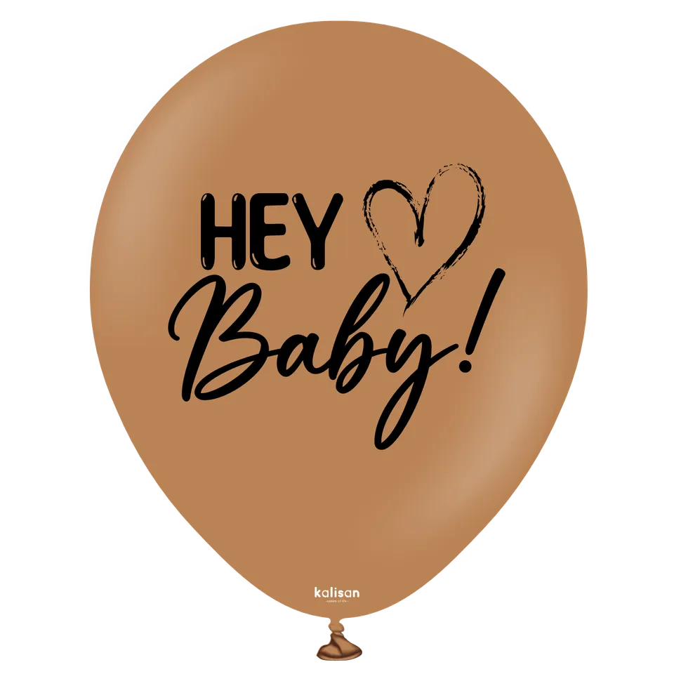 kalisan-gender-reveal-hey-baby-luftballon-18-2-stk-braun-2 image 1
