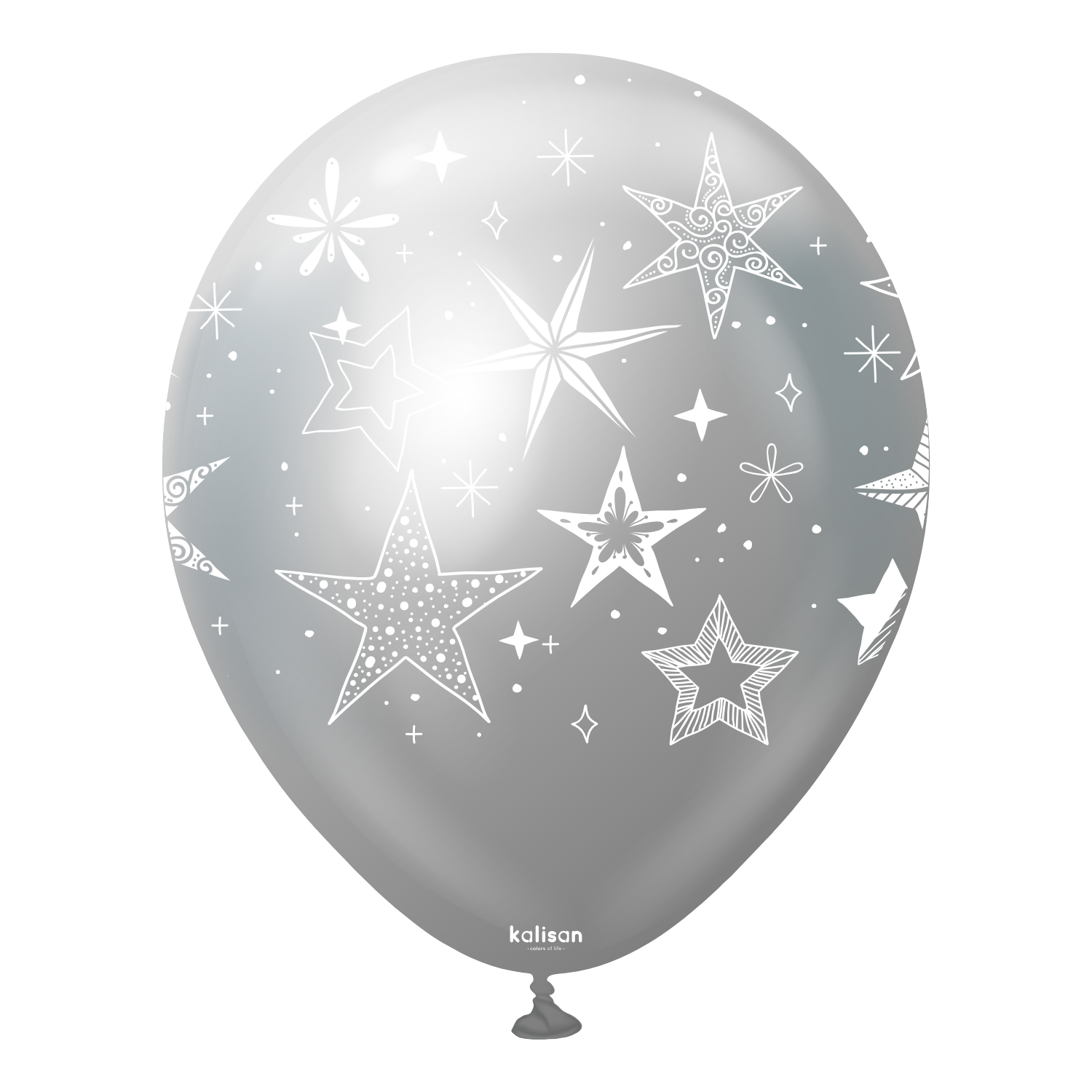kalisan-party-star-mirror-luftballons-12-zoll-25-st-ck-mix image 3
