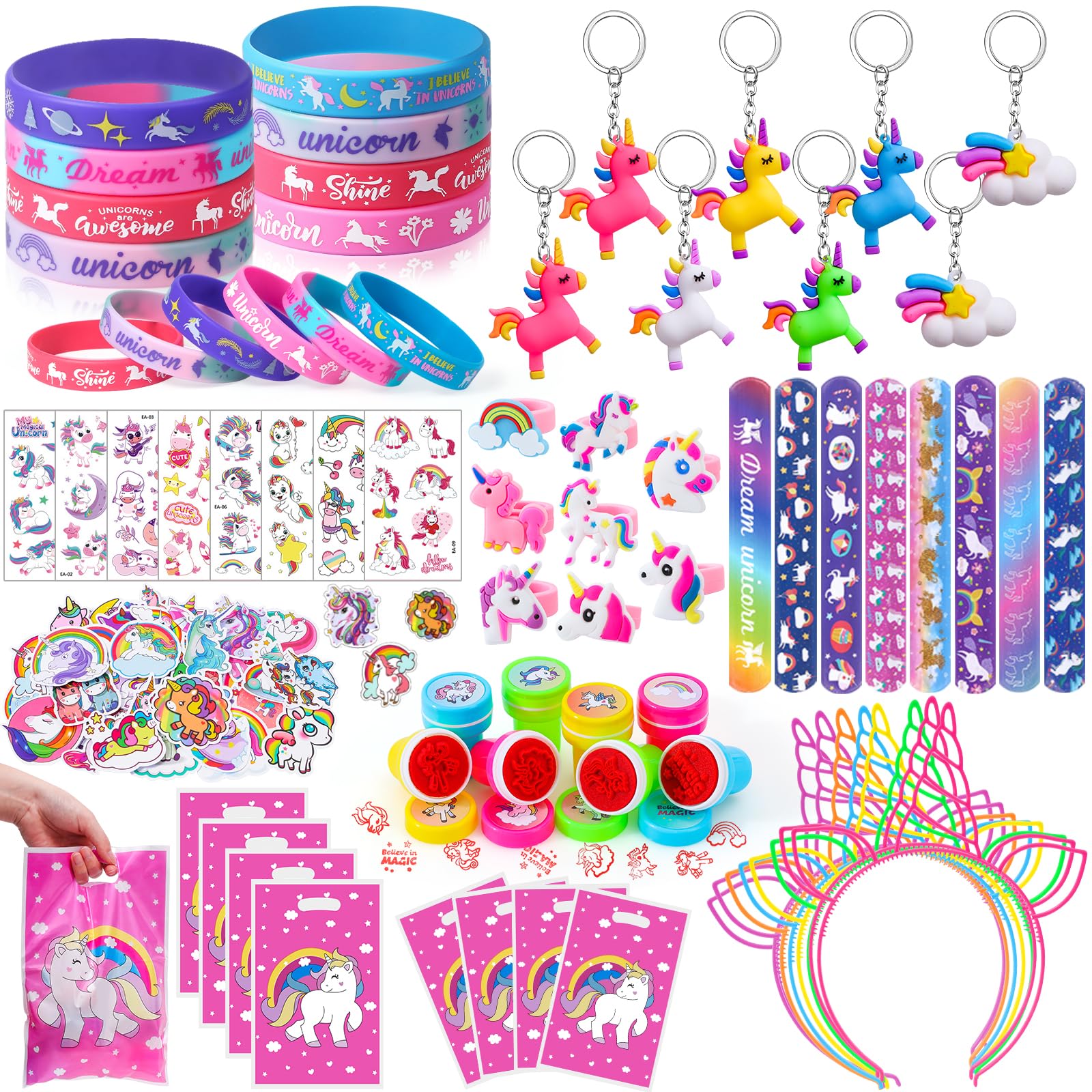 tacobear-party-favors-einhorn-mitgebsel-set-118-tlg-m-dchen image 1