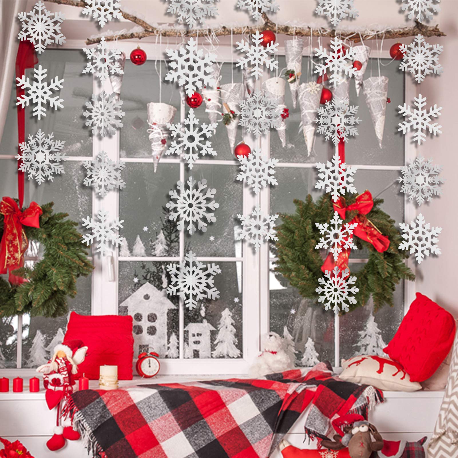 howaf-schneeflocken-girlande-weihnachten-wei-6-st-ck-2-m image 7