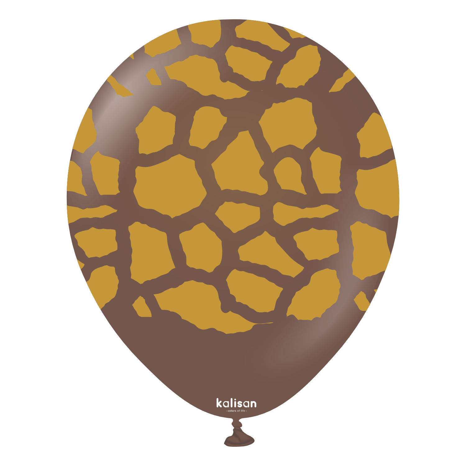 kalisan-safari-giraffe-luftballon-12-25-st-ck-schokobraun image 1