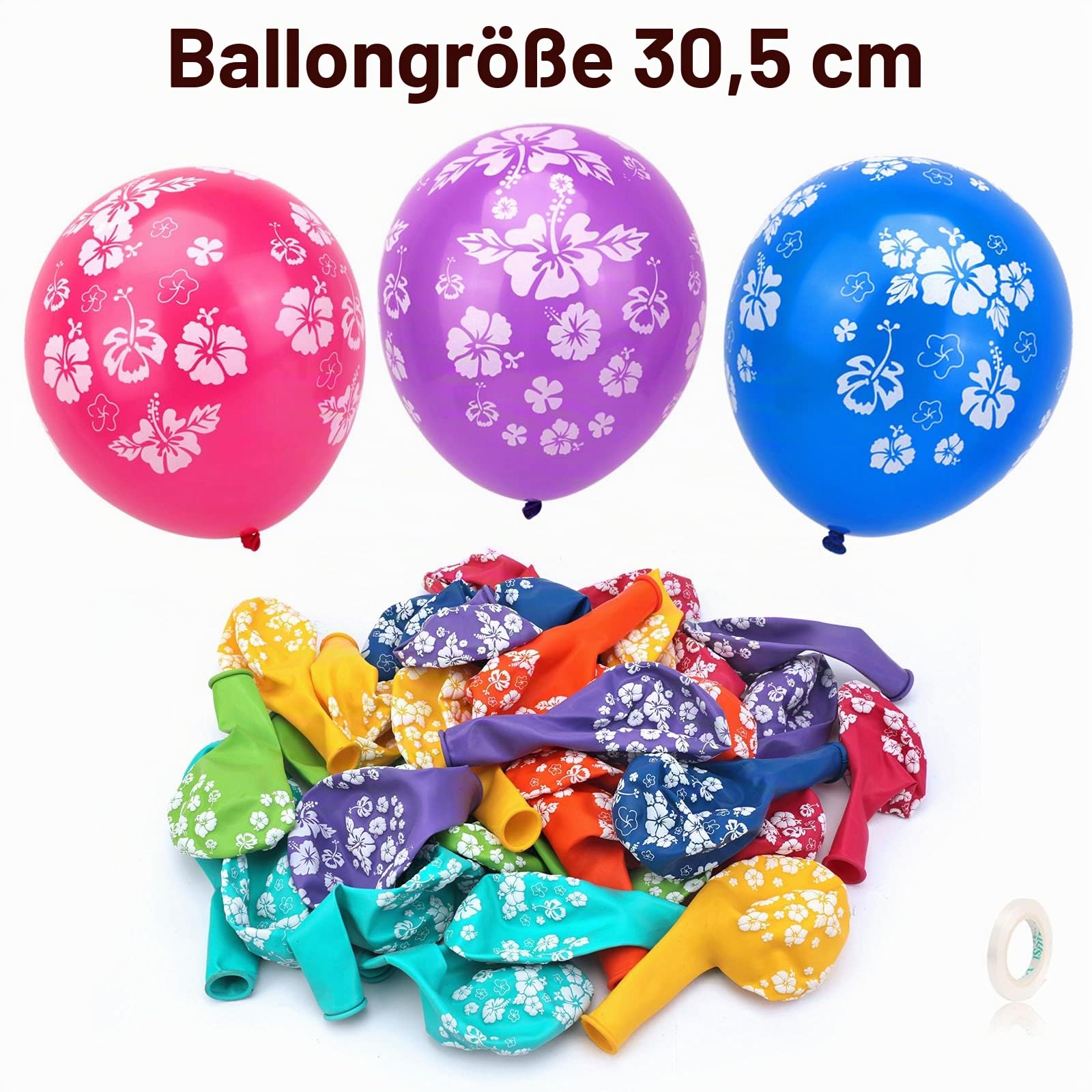 howaf-hawaii-luftballons-hibiskus-35-st-ck-latex-bunt-12-zoll image 3