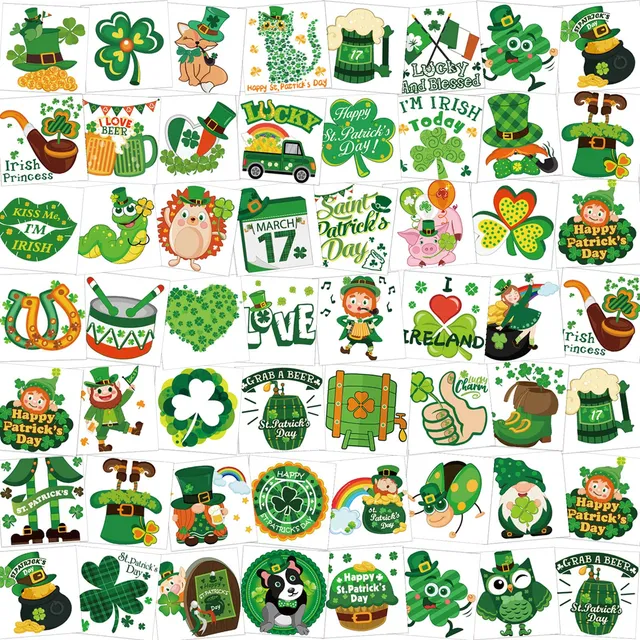 howaf-st-patricks-day-tattoos-leuchtend-96-st-ck image 1