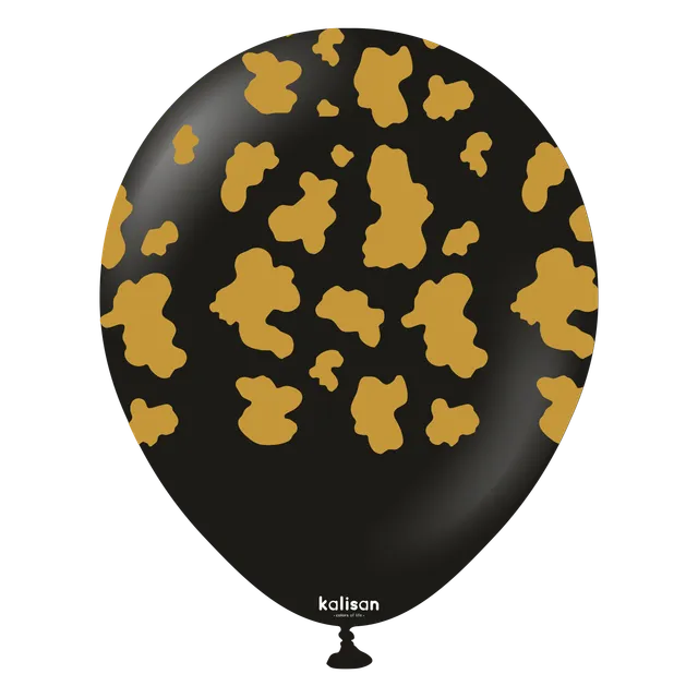 kalisan-cow-black-luftballon-schwarz-12-zoll-25-st-ck image 1