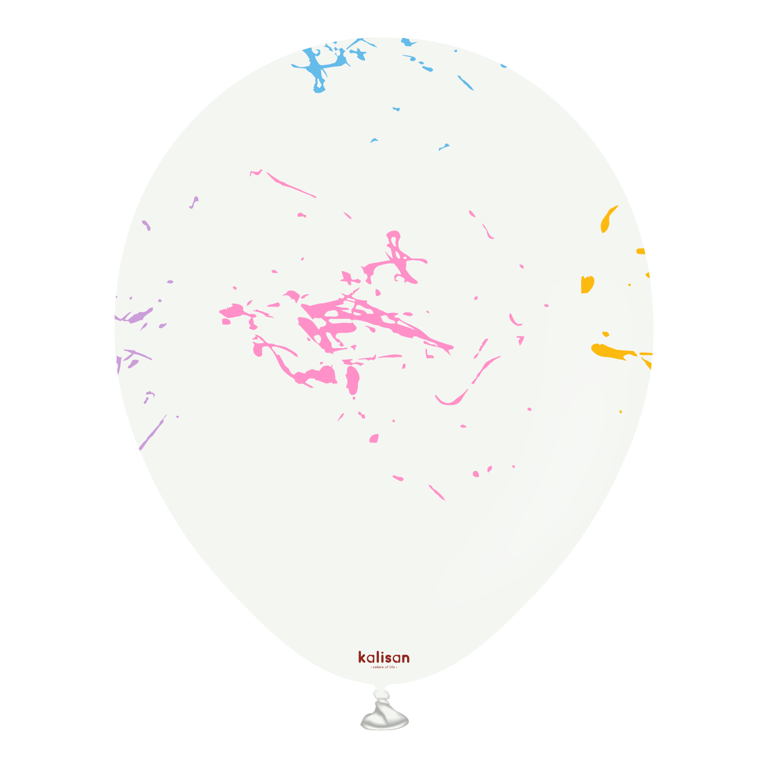 kalisan-party-theme-splatter-5-color-luftballons-25-st-ck-12-zoll image 4