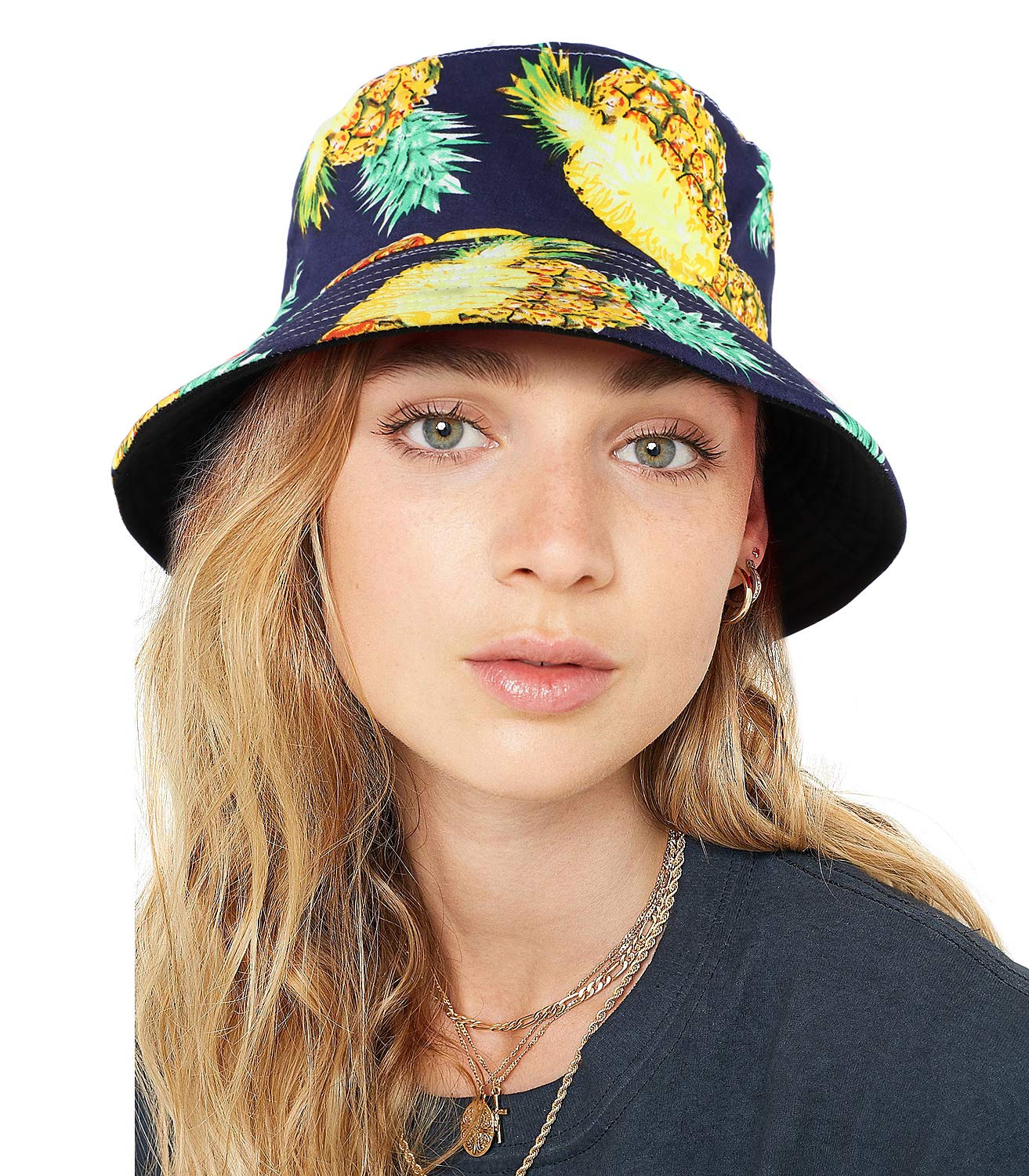 tacobear-fischerhut-navy-ananas-bucket-hat-fr-chte image 7