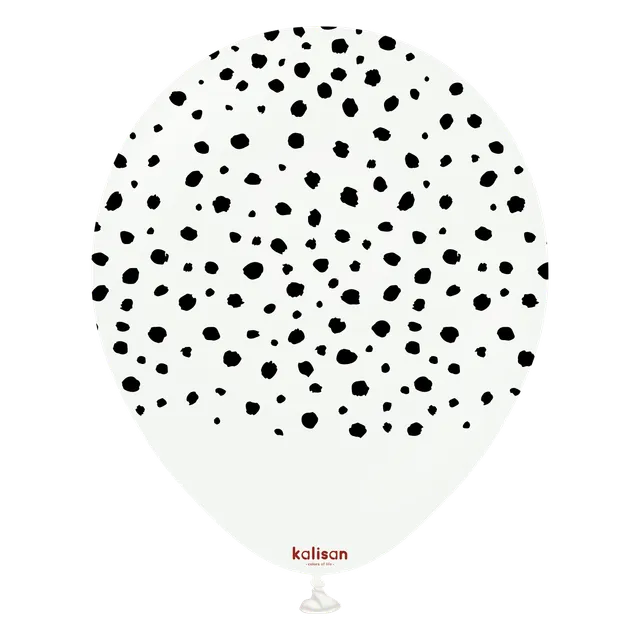 kalisan-safari-theme-cheetah-white-luftballons-wei-25-st-ck image 1