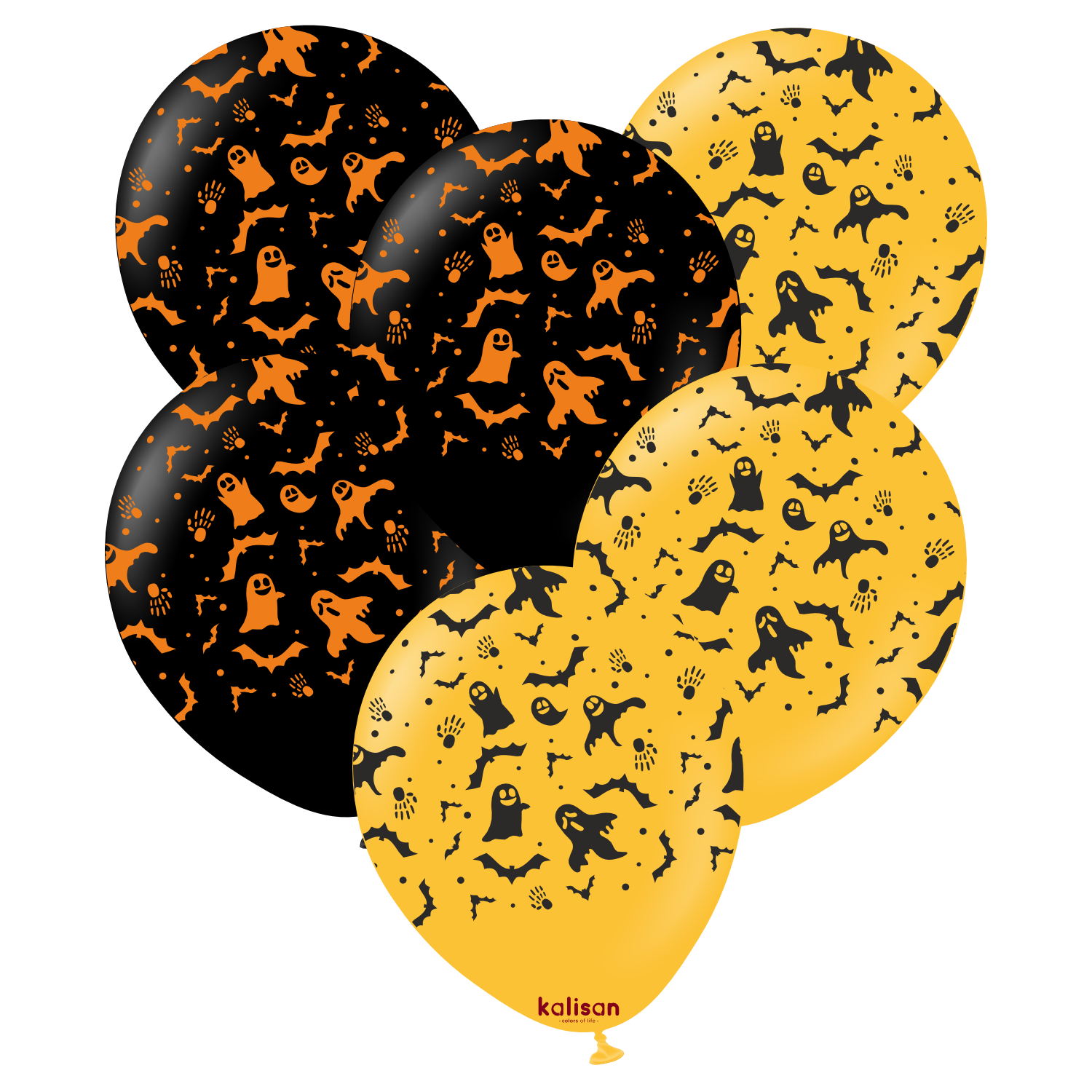 kalisan-halloween-theme-2-luftballons-12-25-stk-orange image 1